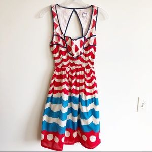 Anthropologie We Love Vera High Seas Dress